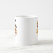 Mug Fille sorcière Halloween personnalisée (Centre)