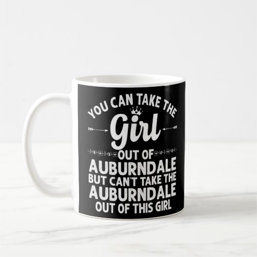 Mug Fille Sortie D'Auburndale Fl Florida Funny Home Ra (Gauche)
