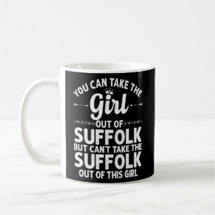 Mug Fille Sortie De Suffolk Va Virginia Drôle Racines