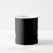 Mug Fille squelette serrant un chien - Amoureux de com (Centre)