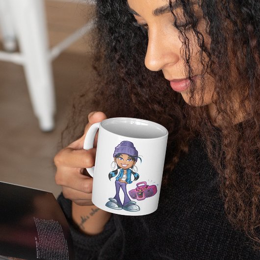 Mug Fille super Avec Stéréo