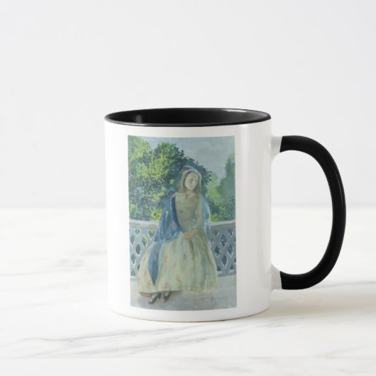 Mug Fille sur Balcony, 1900 (Droite)