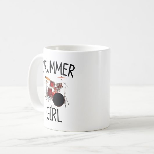 Mug fille tambour (Devant gauche)