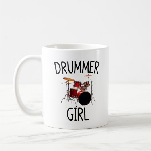 Mug fille tambour (Gauche)