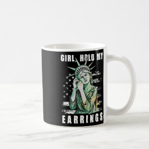 Mug Fille Tiens Mon Boucle D'Oreille Mode Combat Statu