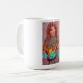 Mug fille ukulele (Devant gauche)