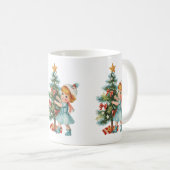 Mug fille vintage (Devant droit)