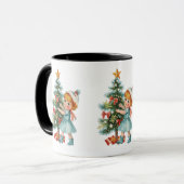 Mug fille vintage (Devant gauche)