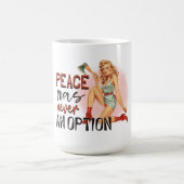 Mug "Fille Vintage avec hache (Centre)
