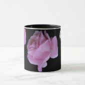 Mug Fille visage joli rose rose floral mode décalé (Centre)