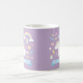 Mug Filles Arc-en-Ciel Licorne Mignonne (Centre)
