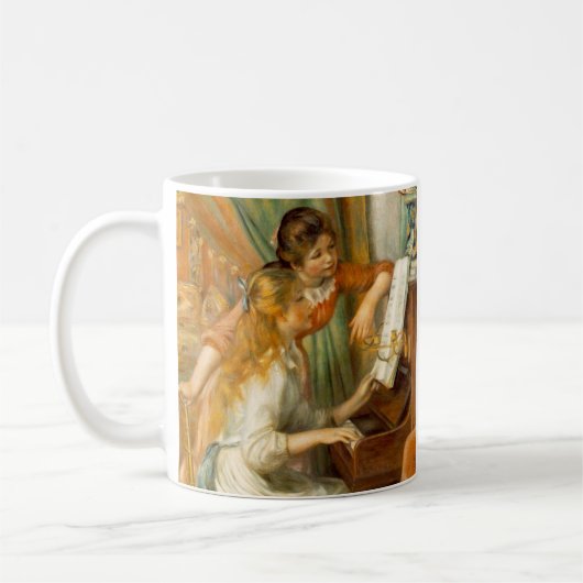 Mug Filles au piano (Gauche)
