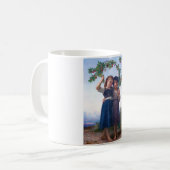 Mug Filles avec la Branche Cerise, Bouguereau (Devant gauche)