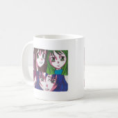 Mug filles d'anime (Devant gauche)