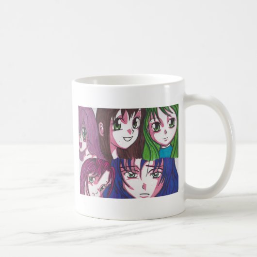 Mug filles d'anime (Droite)