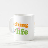 Mug Filles de cadeau de professeur (Devant gauche)