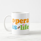 Mug Filles de cadeau d'opéra (Gauche)