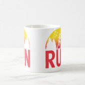 Mug Filles de course drôle Athlétisme Fille de course (Centre)