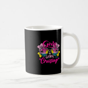 Mug Filles de Croisière Rétro en Vacances de Croisière