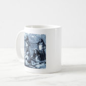 Mug Filles de danse polynésienne vintages du (Devant gauche)