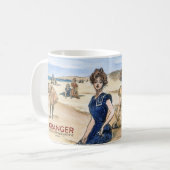 Mug Filles de Gibson sur la plage, 1900 (Devant gauche)