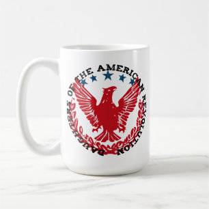 Mug Filles de la Révolution américaine Eagle Patriot