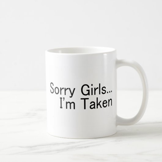 Mug Filles désolées Im pris (Droite)
