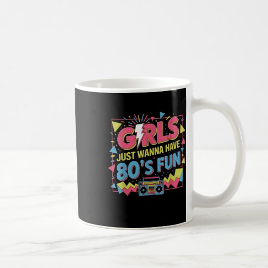 Mug Filles drôles veulent juste s'amuser Incroyable 70 (Droite)