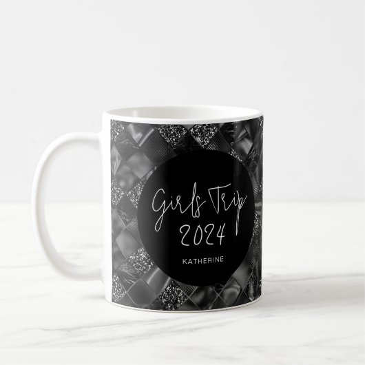 Mug Filles Elégantes Personnalisées Voyage Faux Partie (Gauche)