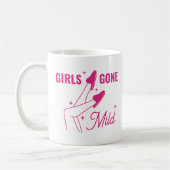 Mug Filles en douceur Spa Rose Enterrement de vie de j (Gauche)