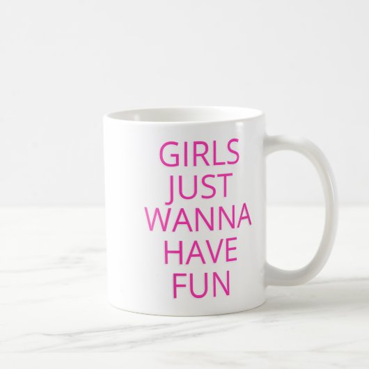 Mug Filles Filles Juste Nous Avons Un Vocal Amusant (Droite)