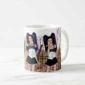 Mug Filles gothiques dans le cimetière (Devant droit)