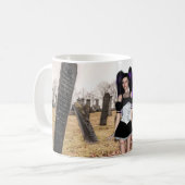 Mug Filles gothiques dans le cimetière (Devant gauche)