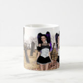 Mug Filles gothiques dans le cimetière (Centre)