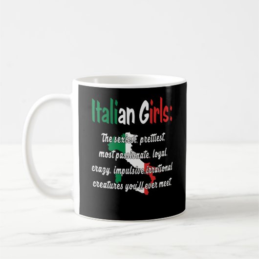 MUG FILLES ITALIENNES FUNNING (Gauche)