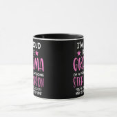 Mug Filles Je suis fière bonification grand-mère pas p (Centre)