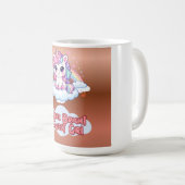 Mug Filles Licorne Mignonnes Arc-en-Ciel (Devant droit)