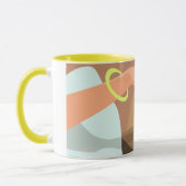 Mug Filles main poussant sur le bouton snooze du révei (Gauche)