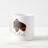 Mug Filles maladroites (Devant gauche)