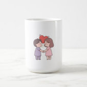 Mug filles mignonnes (Centre)