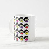Mug Filles Mignonnes Kawaii (Devant gauche)