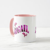Mug Filles Nommées Abigail, (Devant gauche)