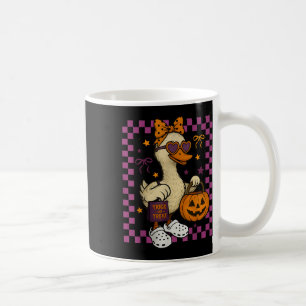Mug Filles Oie Halloween Effrayant Oie Silly Oie Pu