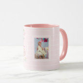 Mug Filles PHOTO Baptême Christening Proverbe Cadeau 3 (Devant droit)