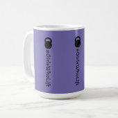 Mug #Filles qui lèvent la Boug Kettlebell (Devant gauche)