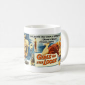 Mug Filles sur le lâche (Devant droit)