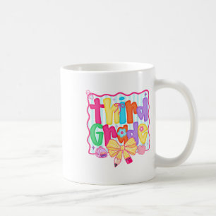 Mug Fillettes prépa rentrée scolaire 3e année Coquette