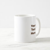 Mug Film au chocolat noir (Devant droit)