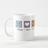 Mug Film d'amour de paix (Gauche)