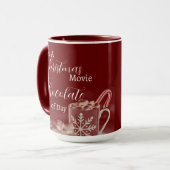 Mug Film de Noël personnalisé (Devant gauche)